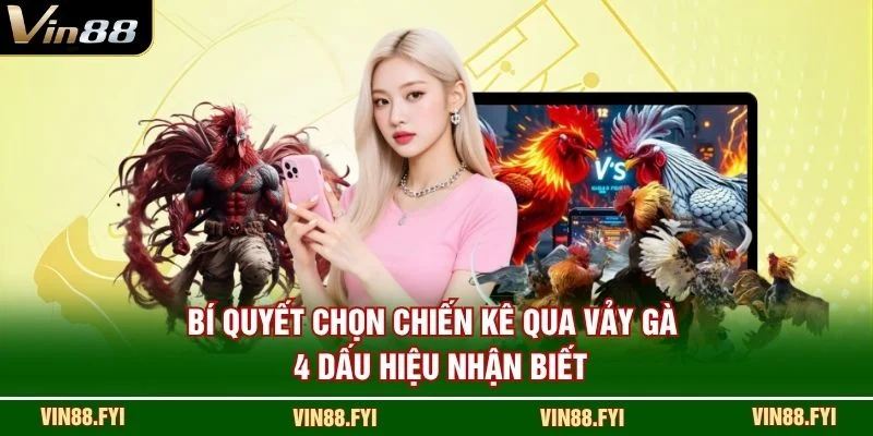 Bí Quyết Chọn Chiến Kê Qua Vảy Gà