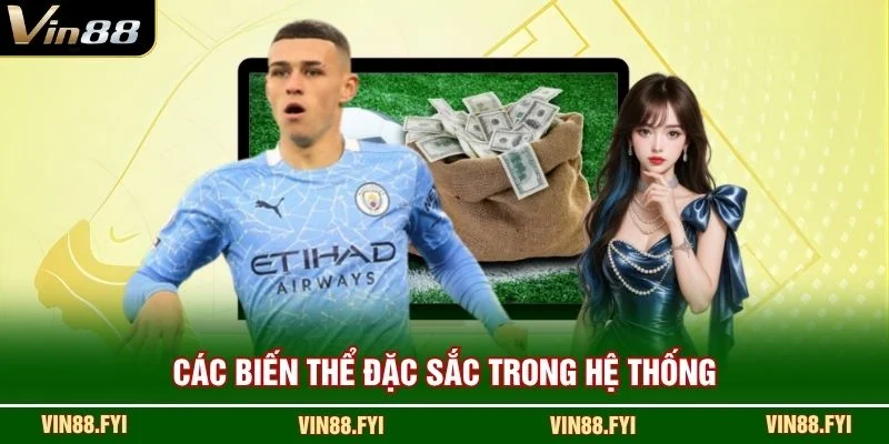 Các biến thể đặc sắc trong hệ thống
