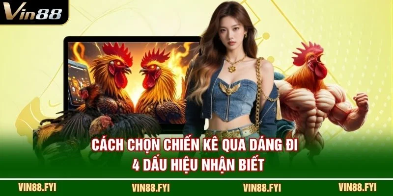 Cách Chọn Chiến Kê Qua Dáng Đi