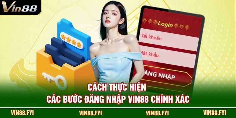 Cách thực hiện các bước đăng nhập VIN88 chính xác