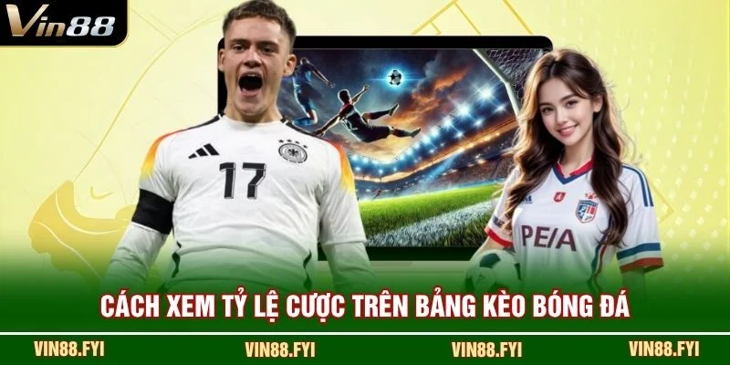 Cách xem tỷ lệ cược trên bảng kèo bóng đá