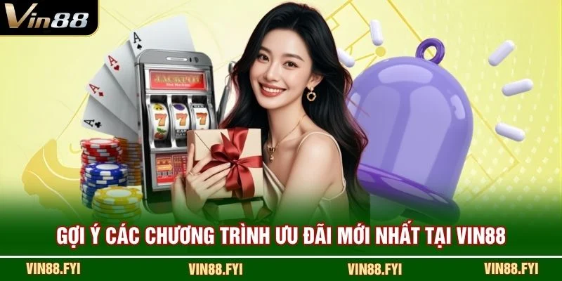 Gợi ý các chương trình ưu đãi mới nhất tại VIN88