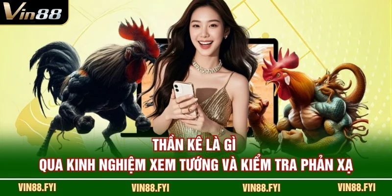 Thần kê là gì qua kinh nghiệm xem tướng và kiểm tra phản xạ